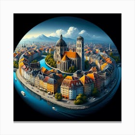 Cityscape 12 Canvas Print