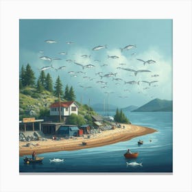 San Francisco Bay Canvas Print