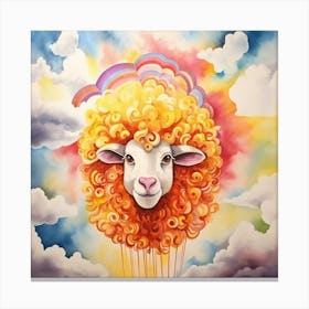 Sheep In The Sky 1 Canvas Print