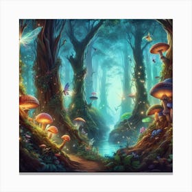 Fairy Forest 6 Canvas Print