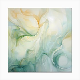 AI Seraphic Nature: Aquatic Melodies Canvas Print