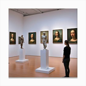 Mona Lisa 2 Canvas Print