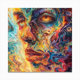 Psychedelic Painting 3 Canvas Print