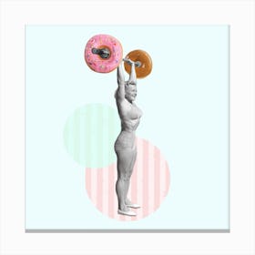 Time for Fitness Canvas Print