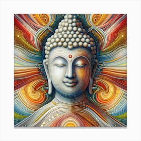 Buddha Painting 6 Canvas Print