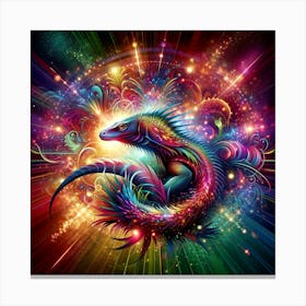 Komodo Dragon Spirit Canvas Print
