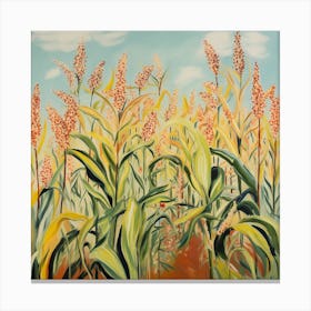 Corn Field Canvas Print