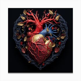 Heart Of Nature Canvas Print