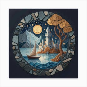 Castle In The Sky 7 Canvas Print