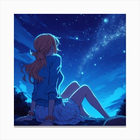 Nami's Midnight view Canvas Print