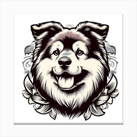 Husky Dog Canvas Print