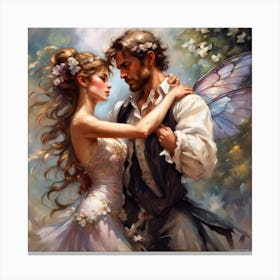 Fairy Couple Canvas Print