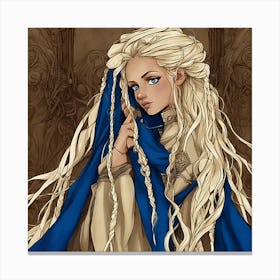 Blonde Canvas Print