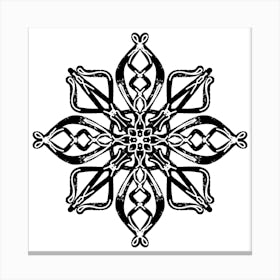 Snowflake 50 Canvas Print