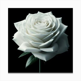 White Rose 1 Canvas Print