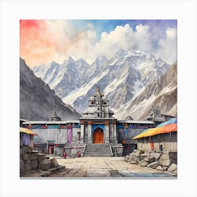 Hindu Temple Canvas Print