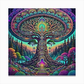 Journey To The Heartwood Canvas Print