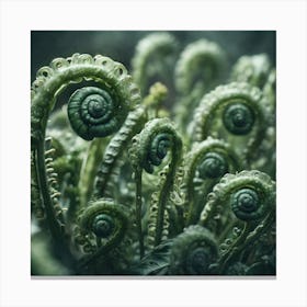 Ferns 4 Canvas Print