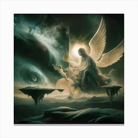 Ethereal Realms: The Divine Passage Canvas Print