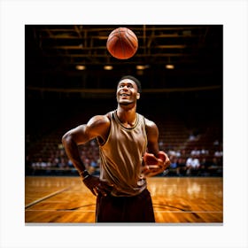 Basketball Player Canvas Print