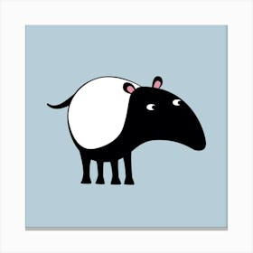 Malaysian Tapir Canvas Print