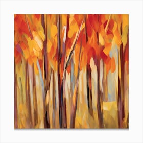 Autumn Trees Canvas Print