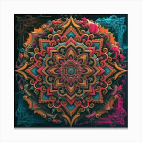 Mandala 45 Canvas Print