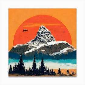 Sunrise On The Mountain Canvas Print