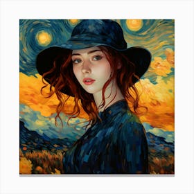 Starry Night 1 Canvas Print