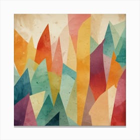 Abstract Watercolor Painting 28 Canvas Print