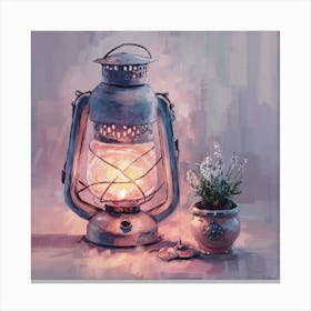 Old Lantern Canvas Print