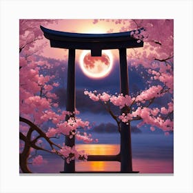 Sakura Blossoms Canvas Print