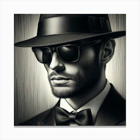 Portrait Artwork 335 Canvas Print