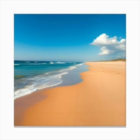 Beach - Beach Stock Videos & Royalty-Free Footage Canvas Print