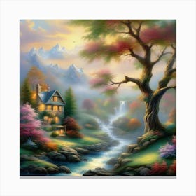 Twilight Forest Canvas Print