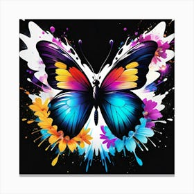 Butterfly Painting 157 Canvas Print