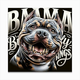 Bama Bully Kings 1 Canvas Print