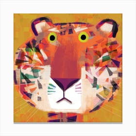 Miffed Tiger Canvas Print