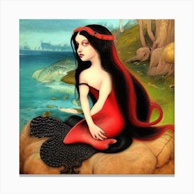 Mermaid 2 Canvas Print