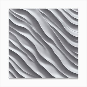 Wavy Wall Canvas Print