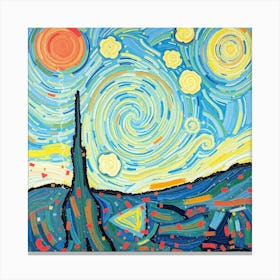 Starry Night 15 Canvas Print