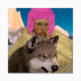 My Wolf Canvas Print
