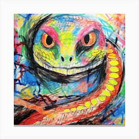 Zodiac Signs - Snake Canvas Print