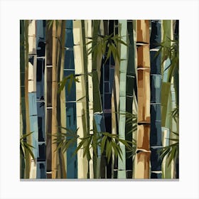 Bamboo forest 3 Canvas Print