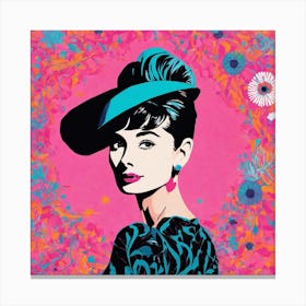 Audrey Hepburn 5 Canvas Print