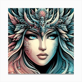 Egyptian Goddess 1 Canvas Print