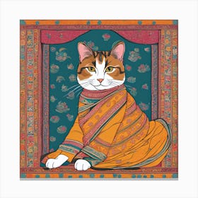 Thai Cat Canvas Print