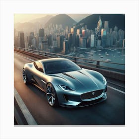 Jaguar F-Type Concept 3 Canvas Print