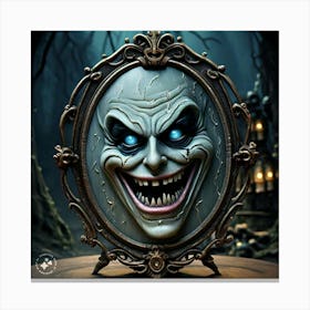 Devil Mask Canvas Print