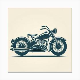 Vintage Motorcycle 1 Canvas Print